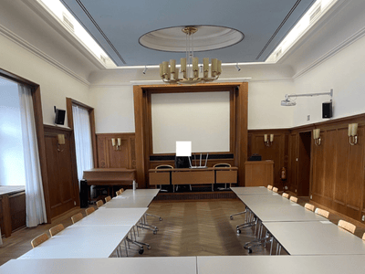 Berlin-Saal in der Berliner Stadtbibliothek (ZLB) in Mitte